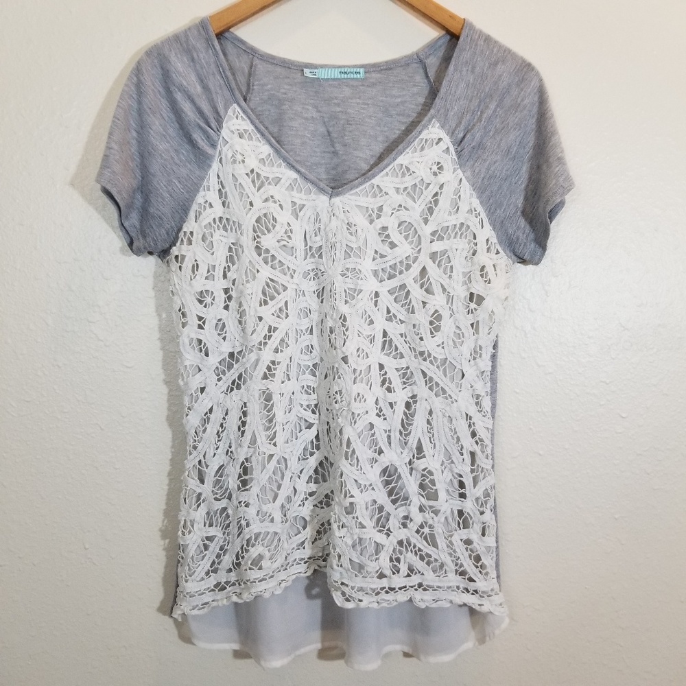 SALE 3/$15 Maurices Crochet Top
